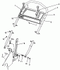 Toro 26622CS - Lawnmower, 1989 (9000001-9999999) Ersatzteile HANDLE ASSEMBLY