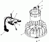 Toro 26622CS - Lawnmower, 1989 (9000001-9999999) Ersatzteile MAGNETO & FLYWHEEL ASSEMBLY (ENGINE NO. VMJ8)