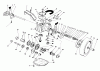 Toro 26623 - Lawnmower, 1990 (0000001-0999999) Ersatzteile GEAR CASE ASSEMBLY
