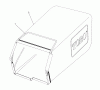 Toro 26623 - Lawnmower, 1990 (0000001-0999999) Ersatzteile GRASS BAG ASSEMBLY
