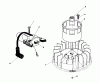 Toro 26623 - Lawnmower, 1990 (0000001-0999999) Ersatzteile MAGNETO & FLYWHEEL ASSEMBLY (ENGINE MODEL NO. VMK9-2)