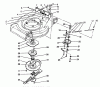 Toro 26624C - Lawnmower, 1989 (9000001-9999999) Ersatzteile BLADE BRAKE CLUTCH ASSEMBLY