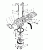 Toro 26624C - Lawnmower, 1989 (9000001-9999999) Ersatzteile CARBURETOR ASSEMBLY (ENGINE MODEL NO. VMG6 & VMH7)