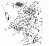 Toro 26624C - Lawnmower, 1989 (9000001-9999999) Ersatzteile HOUSING ASSEMBLY
