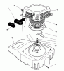 Toro 26624C - Lawnmower, 1989 (9000001-9999999) Ersatzteile RECOIL ASSEMBLY (ENGINE MODEL NO. VMG6, VMH7 & VMJ8)