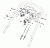Toro 26624C - Lawnmower, 1989 (9000001-9999999) Ersatzteile TRACTION CONTROL ASSEMBLY