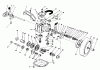 Toro 26624 - Lawnmower, 1990 (0001102-0999999) Ersatzteile GEAR CASE ASSEMBLY