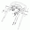 Toro 26624 - Lawnmower, 1990 (0001102-0999999) Ersatzteile TRACTION CONTROL ASSEMBLY