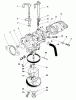 Toro 26625BG - Lawnmower, 1991 (1000001-1999999) Ersatzteile CARBURETOR ASSEMBLY (ENGINE NO. VML0-5)