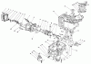 Toro 26625BG - Lawnmower, 1991 (1000001-1999999) Ersatzteile CRANKCASE ASSEMBLY (ENGINE NO. VML0-5)