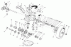 Toro 26625BG - Lawnmower, 1991 (1000001-1999999) Ersatzteile GEAR CASE ASSEMBLY