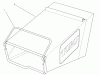Toro 26625BG - Lawnmower, 1991 (1000001-1999999) Ersatzteile GRASS BAG ASSEMBLY MODEL 26625B SERIAL NOS. 1000363-& UP MODEL 26625BG SERIAL NOS.1000301 & UP