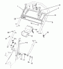 Toro 26625BG - Lawnmower, 1991 (1000001-1999999) Ersatzteile HANDLE ASSEMBLY