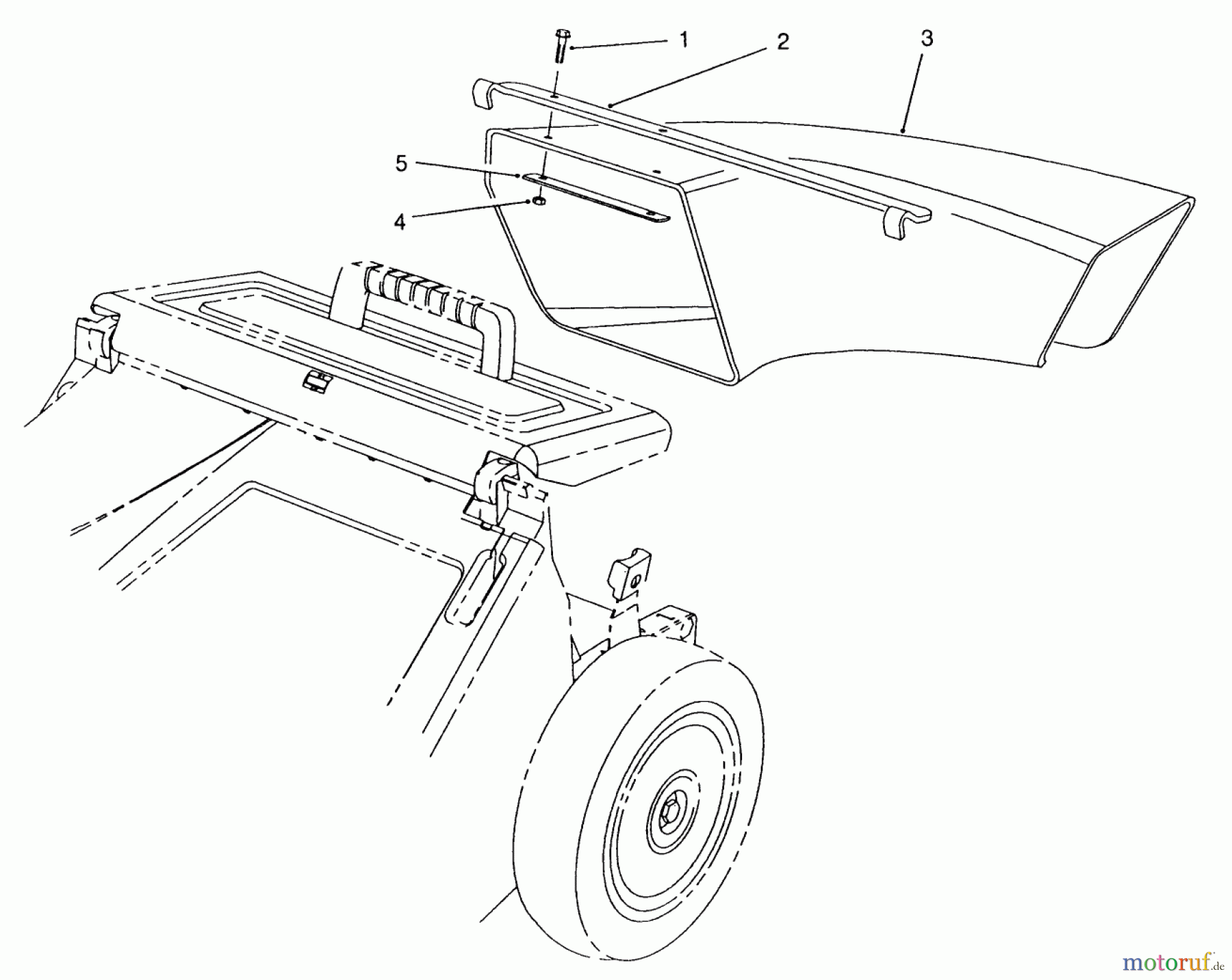 Toro Neu Mowers, Walk-Behind Seite 2 26625BG - Toro Lawnmower, 1991 (1000001-1999999) SIDE DISCHARGE CHUTE MODEL NO. 59112 (OPTIONAL)