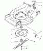 Toro 26625BG - Lawnmower, 1992 (2000001-2999999) Ersatzteile BLADE ASSEMBLY