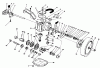 Toro 26625BG - Lawnmower, 1992 (2000001-2999999) Ersatzteile GEAR CASE ASSEMBLY