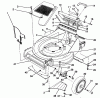 Toro 26625BG - Lawnmower, 1992 (2000001-2999999) Ersatzteile HOUSING ASSEMBLY