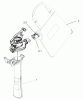 Toro 51569 (350) - Ultra 350 Blower, 2003 (230000001-230999999) Ersatzteile VACUUM TUBE AND BAG ASSEMBLY