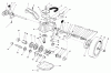 Toro 26626 - Lawnmower, 1991 (1000001-1999999) Ersatzteile GEAR CASE ASSEMBLY