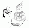 Toro 26626 - Lawnmower, 1991 (1000001-1999999) Ersatzteile MAGNETO & FLYWHEEL ASSEMBLY (ENGINE MODEL NO. VML0-3)