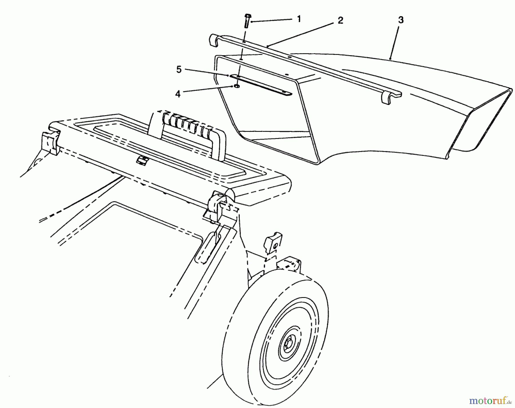  Toro Neu Mowers, Walk-Behind Seite 2 26626 - Toro Lawnmower, 1991 (1000001-1999999) SIDE DISCHARGE CHUTE MODEL NO. 59112 (OPTIONAL)