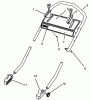 Toro 26630BC - Lawnmower, 1995 (5900001-5999999) Ersatzteile HANDLE ASSEMBLY