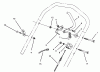 Toro 26630BC - Lawnmower, 1995 (5900001-5999999) Ersatzteile TRACTION CONTROL ASSEMBLY