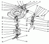 Toro 26631B - Lawnmower, 1994 (4900001-4999999) Ersatzteile BLADE BRAKE CLUTCH ASSEMBLY