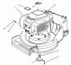 Toro 26631B - Lawnmower, 1994 (4900001-4999999) Ersatzteile ENGINE ASSEMBLY