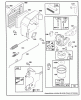 Toro 26631BC - Lawnmower, 1995 (5900001-5999999) Ersatzteile ENGINE GTS-150 #2