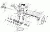 Toro 26631BC - Lawnmower, 1995 (5900001-5999999) Ersatzteile GEAR CASE ASSEMBLY
