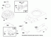 Toro 26632 - Lawnmower, 1997 (7900001-7999999) Ersatzteile ENGINE GTS 150 #6