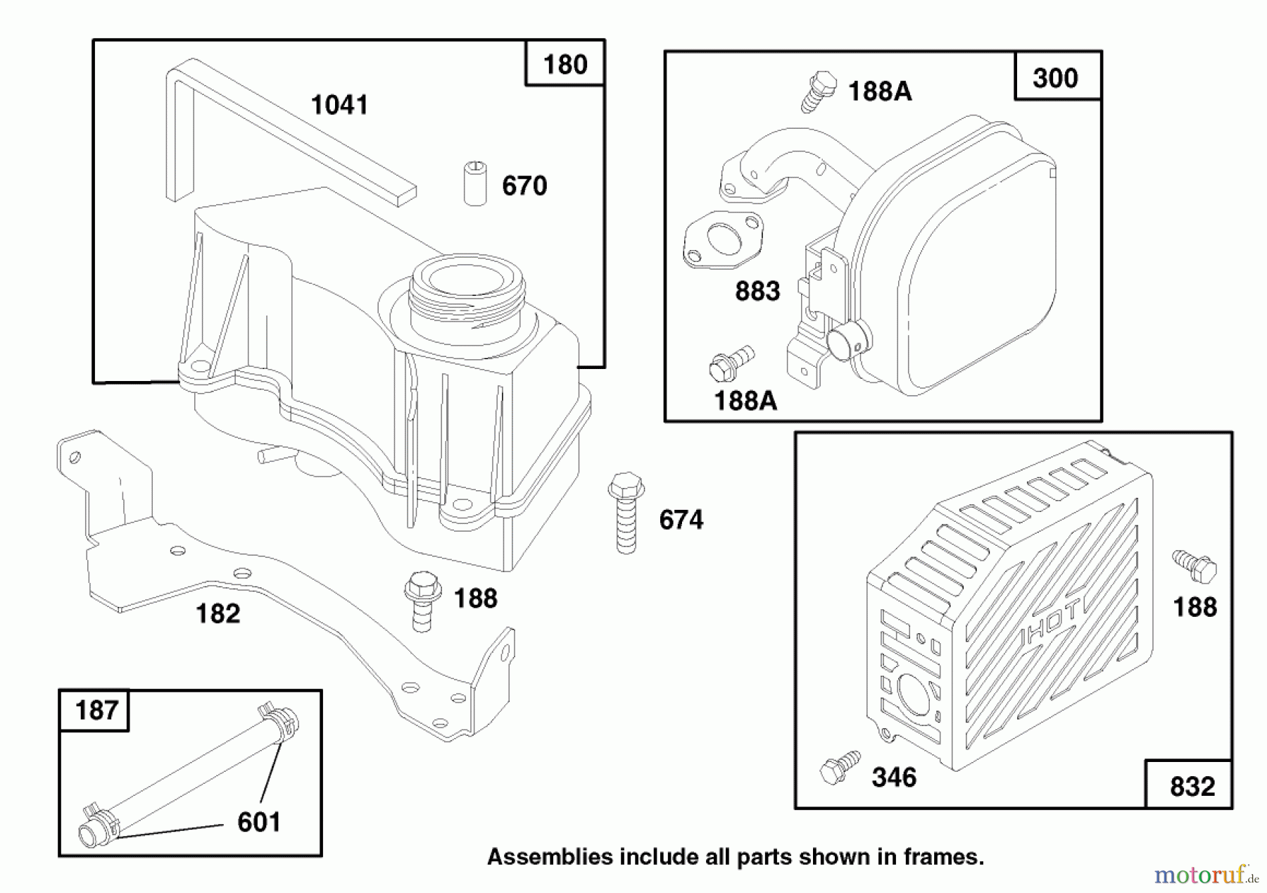 Toro Neu Mowers, Walk-Behind Seite 2 26633 - Toro Lawnmower, 1997 (7900001-7999999) ENGINE GTS 150 #7