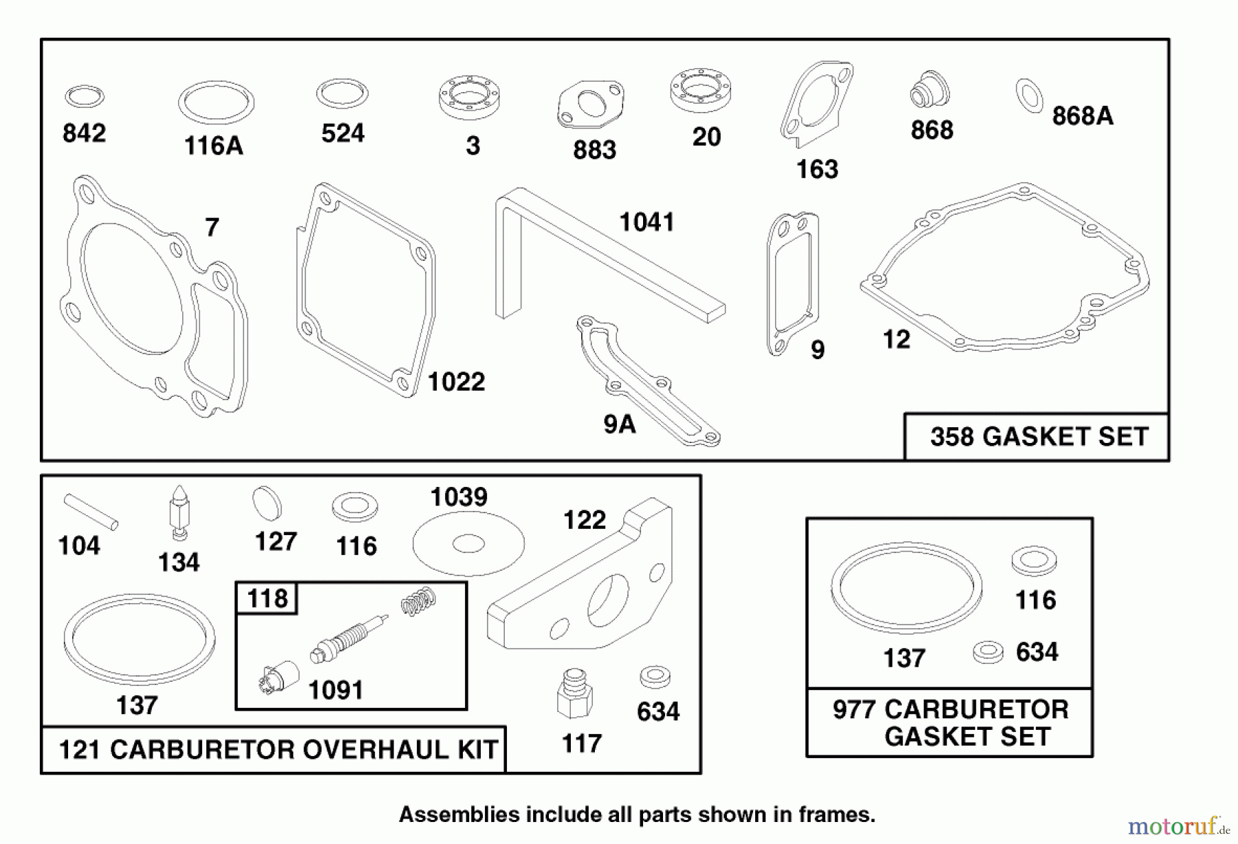 Toro Neu Mowers, Walk-Behind Seite 2 26633 - Toro Lawnmower, 1997 (7900001-7999999) ENGINE GTS 150 #8