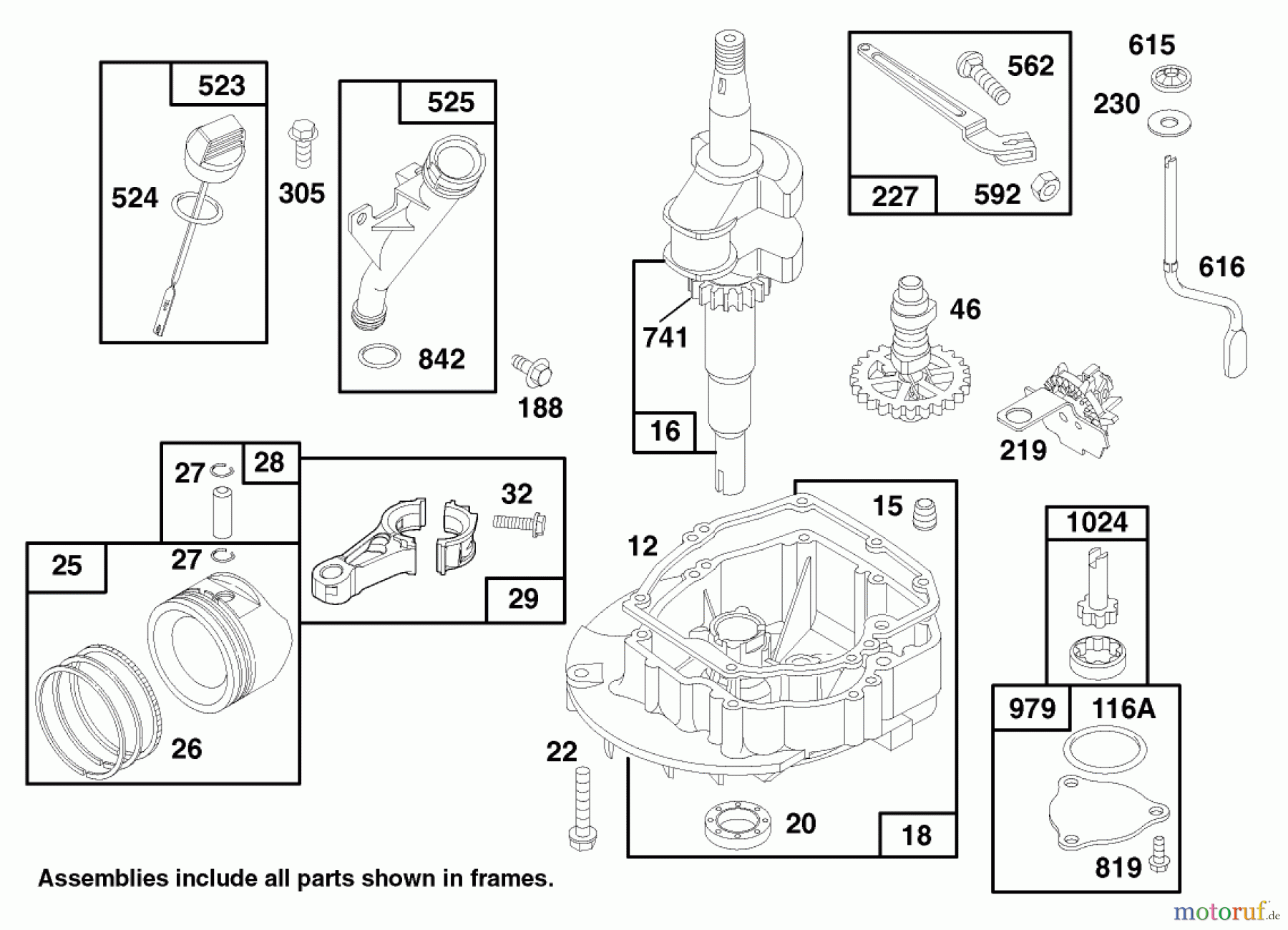  Toro Neu Mowers, Walk-Behind Seite 2 26633B - Toro Lawnmower, 1996 (6900001-6999999) ENGINE GTS 150 #2