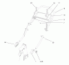 Toro 26633B - Lawnmower, 1996 (6900001-6999999) Ersatzteile HANDLE ASSEMBLY