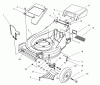 Toro 26636 - Lawnmower, 1997 (7900001-7999999) Ersatzteile HOUSING ASSEMBLY