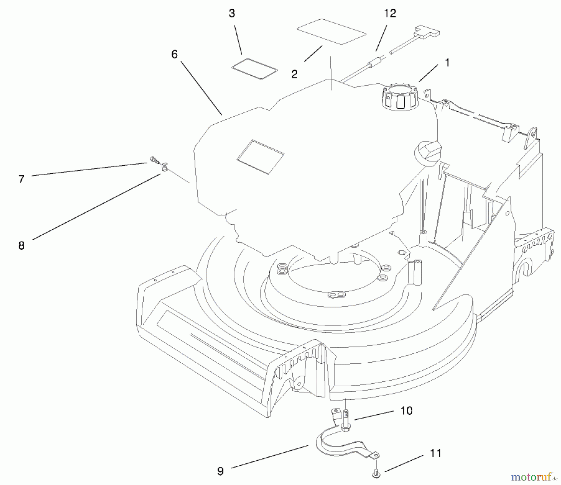 Toro Neu Mowers, Walk-Behind Seite 2 26637 - Toro Lawnmower, 1999 (9900001-9999999) ENGINE ASSEMBLY