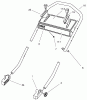 Toro 26637 - Lawnmower, 1999 (9900001-9999999) Ersatzteile HANDLE ASSEMBLY