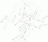 Toro 26637 - Lawnmower, 1999 (9900001-9999999) Ersatzteile HANDLE CONTROL ASSEMBLY