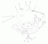 Toro 26638 - Lawnmower, 1998 (8900001-8999999) Ersatzteile ENGINE ASSEMBLY