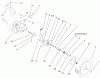 Toro 26638 - Lawnmower, 1999 (9900001-9999999) Ersatzteile REAR AXLE ASSEMBLY