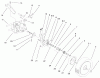 Toro 26639 - Lawnmower, 1998 (8900001-8999999) Ersatzteile REAR AXLE ASSEMBLY