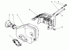 Toro 26640B - Lawnmower, 1993 (3900001-3999999) Ersatzteile MUFFLER ASSEMBLY (MODEL NO. 47PN2-6)