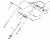 Toro 26640B - Lawnmower, 1993 (3900001-3999999) Ersatzteile TRACTION CONTROL ASSEMBLY
