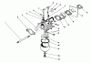 Toro 26640B - Lawnmower, 1994 (4900001-4999999) Ersatzteile CARBURETOR ASSEMBLY (MODEL NO. 47PP3-6)