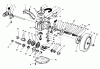 Toro 26640B - Lawnmower, 1994 (4900001-4999999) Ersatzteile GEAR CASE ASSEMBLY