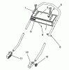 Toro 26640B - Lawnmower, 1994 (4900001-4999999) Ersatzteile HANDLE ASSEMBLY