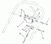 Toro 26640B - Lawnmower, 1994 (4900001-4999999) Ersatzteile TRACTION CONTROL ASSEMBLY