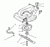 Toro 26640BC - Lawnmower, 1995 (5900001-5999999) Ersatzteile BLADE ASSEMBLY